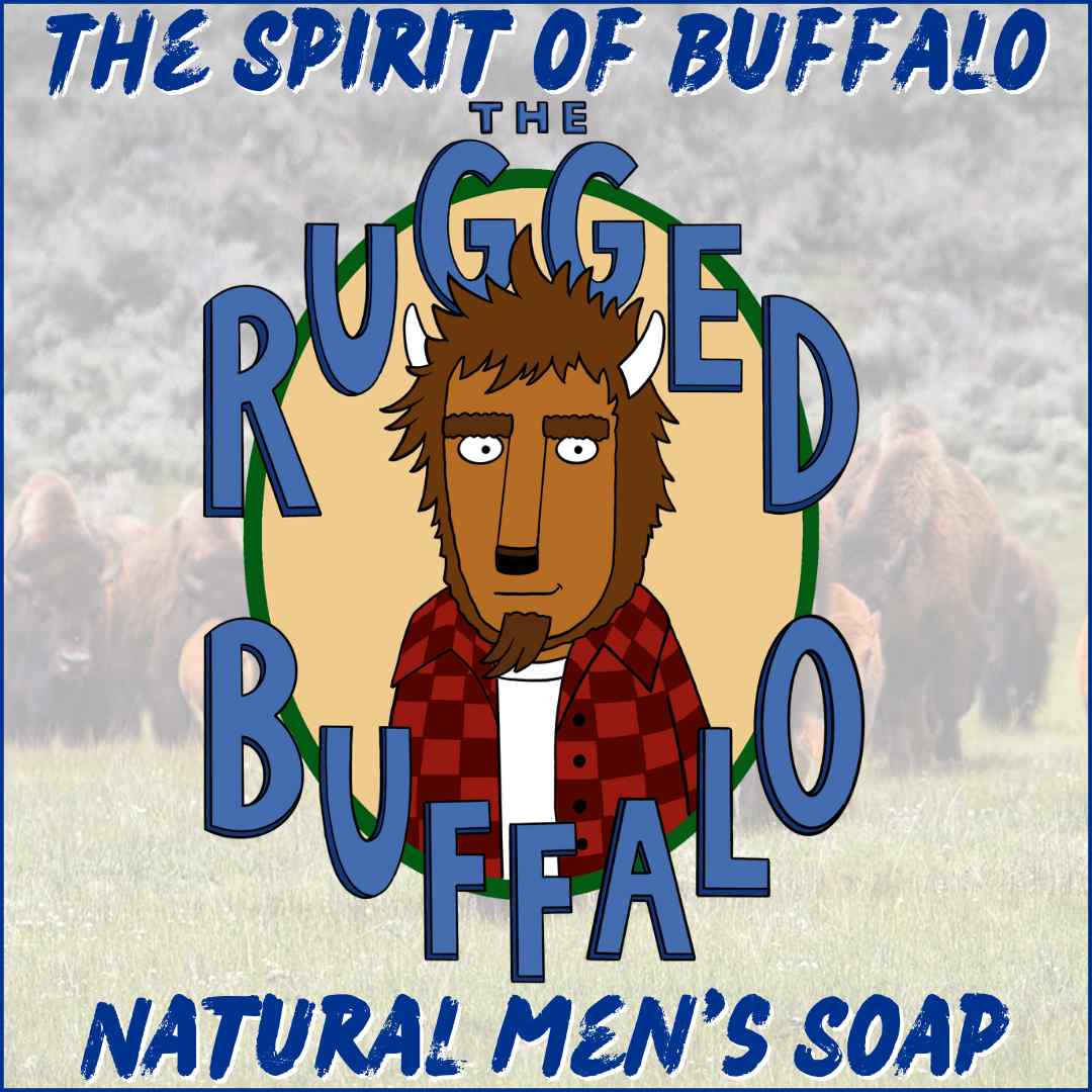 The Rugged Buffalo: The Spirit of Buffalo in men's natural soap.