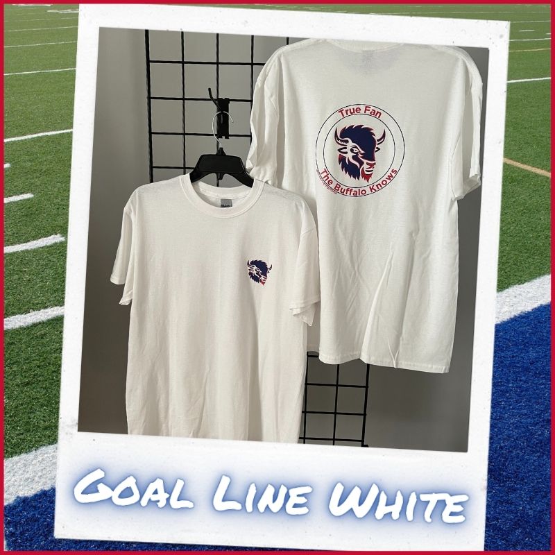 White short sleeve t-shirt True Fan White T-Shirt