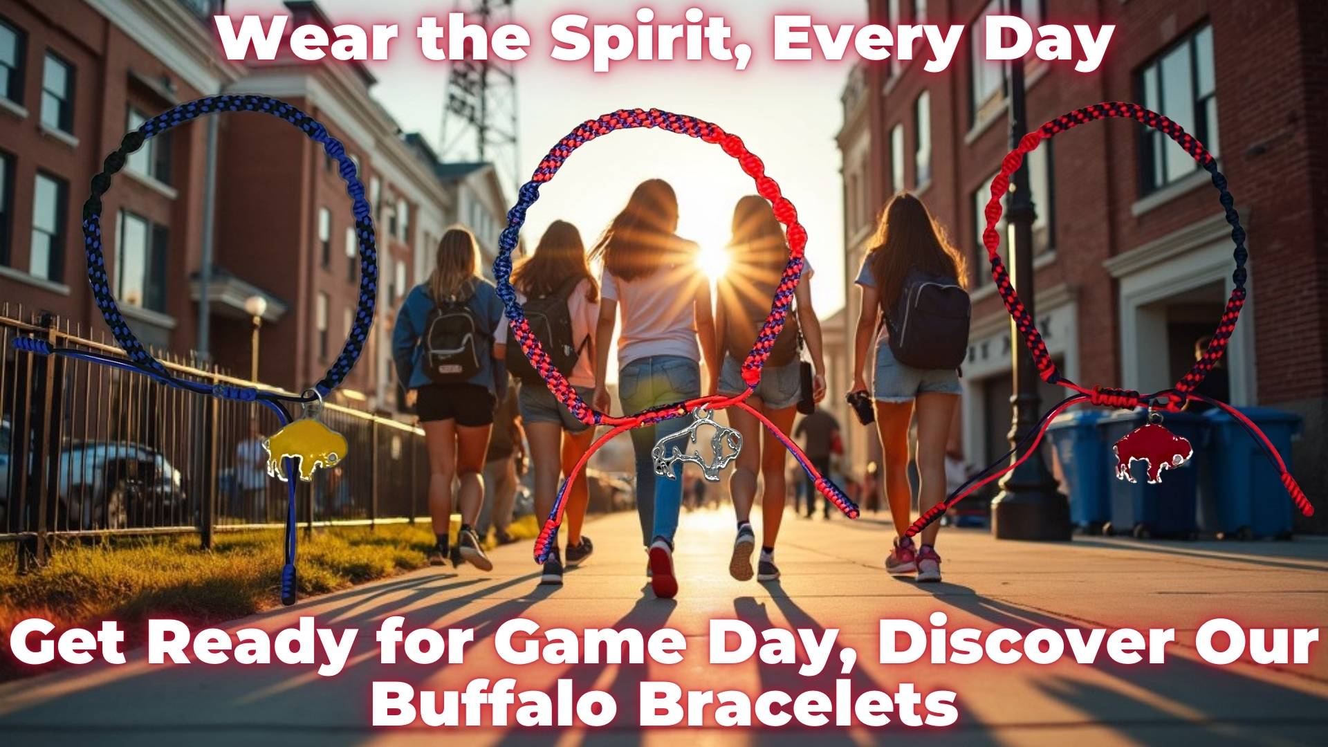 Buffalo Bills and Sabres bracelets – game day accessories to wear the spirit of Buffalo every day.