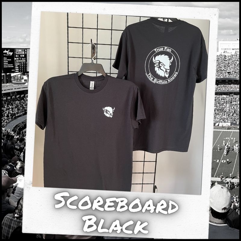 Black short sleeve t-shirt True Fan black T-Shirt